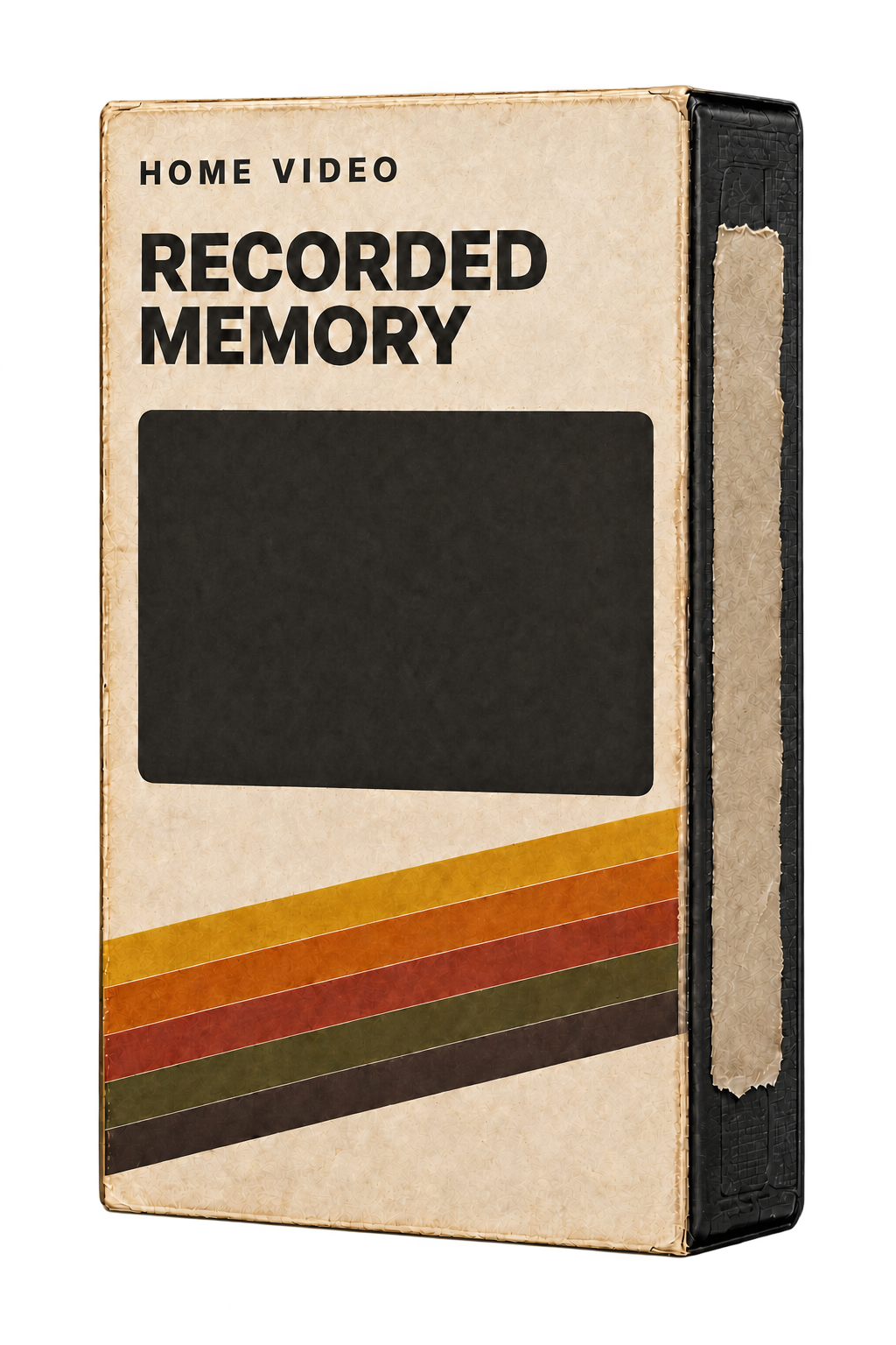 Home-video tape box