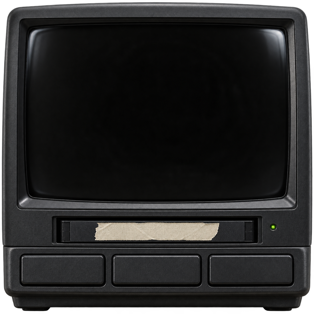 Rewind CRT television and VCR